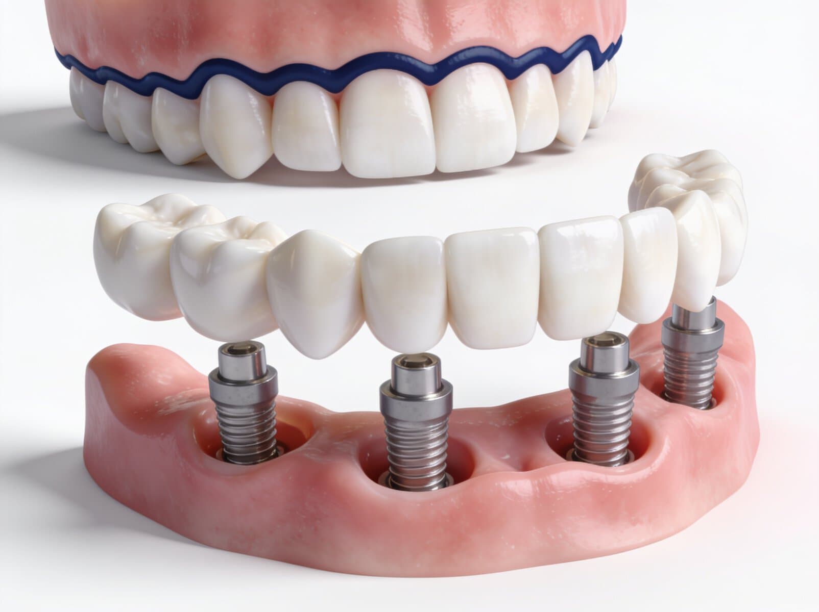 Upper or lower restoration package
